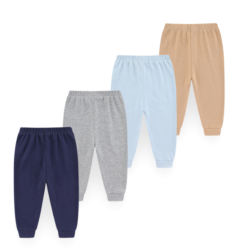 Baby Clothing Bundles - Calças unissex para bebês, 4 peças,