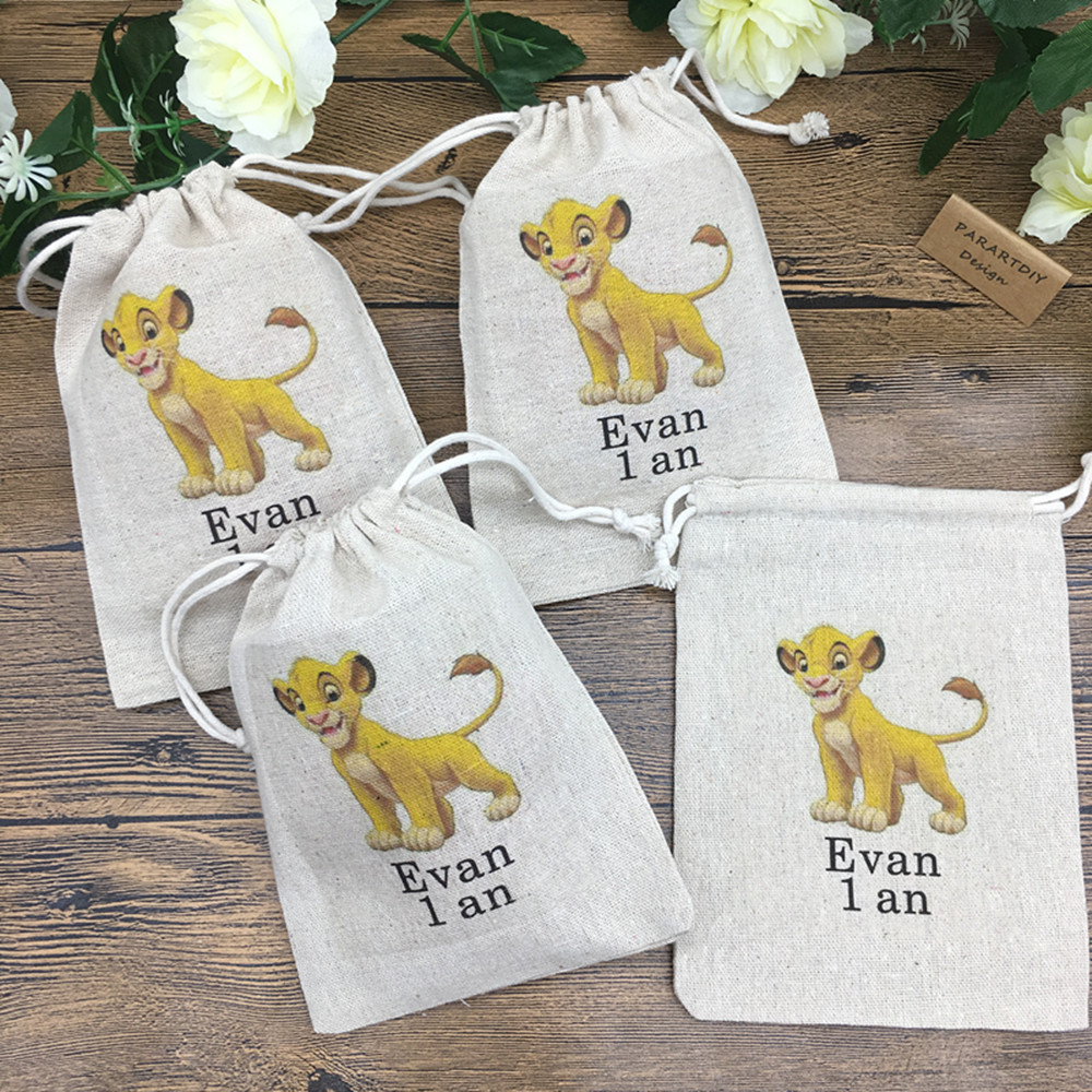 Baby Clothing Event - Desenhos animados Birthday Gift Favors Bags,