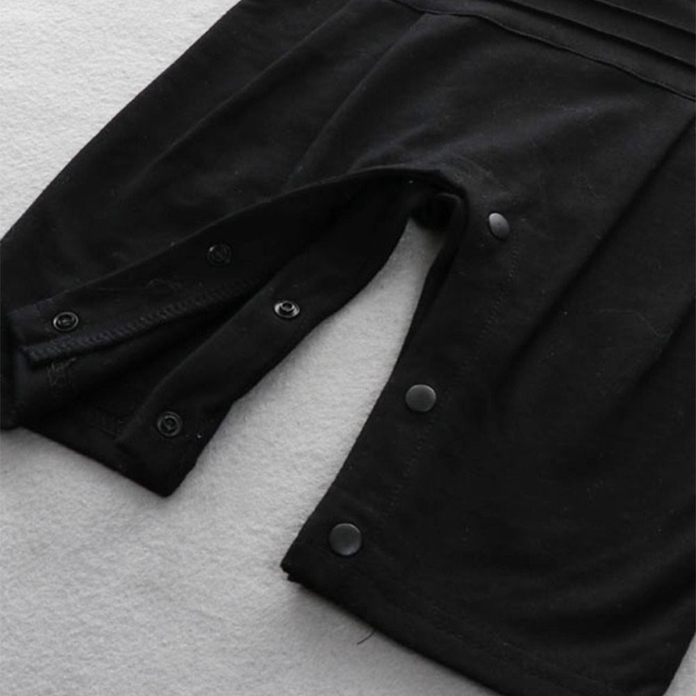 2 pçs/set preto smoking cavalh - Baby Clothing Bundles avaliação e preço