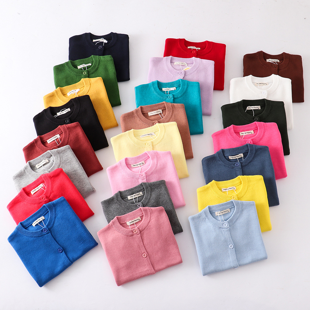 Crianças cardigans para menina - Knit Cardigan Infant avaliação e preço