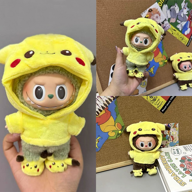 15 17cm para boneca labubu dos - Baby Clothing Kit avaliação e preço