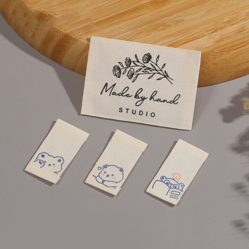 Etiquetas personalizadas com l - Baby Clothing Logo avaliação e preço