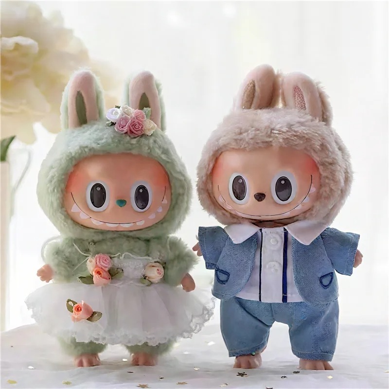 15 17cm para boneca labubu ama - Baby Clothing Kit avaliação e preço