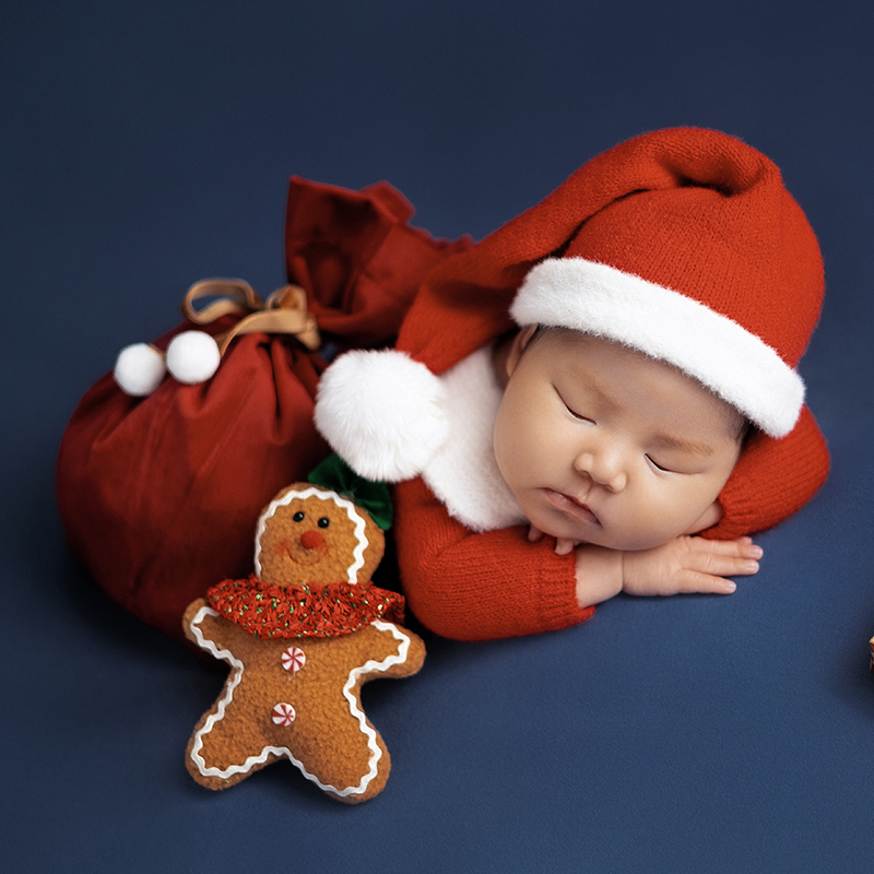 Papai noel recém-nascido foto  - Baby Clothing Kit avaliação e preço