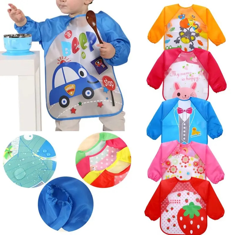 Babadores de bebê de manga lon - Baby Clothing Kit avaliação e preço