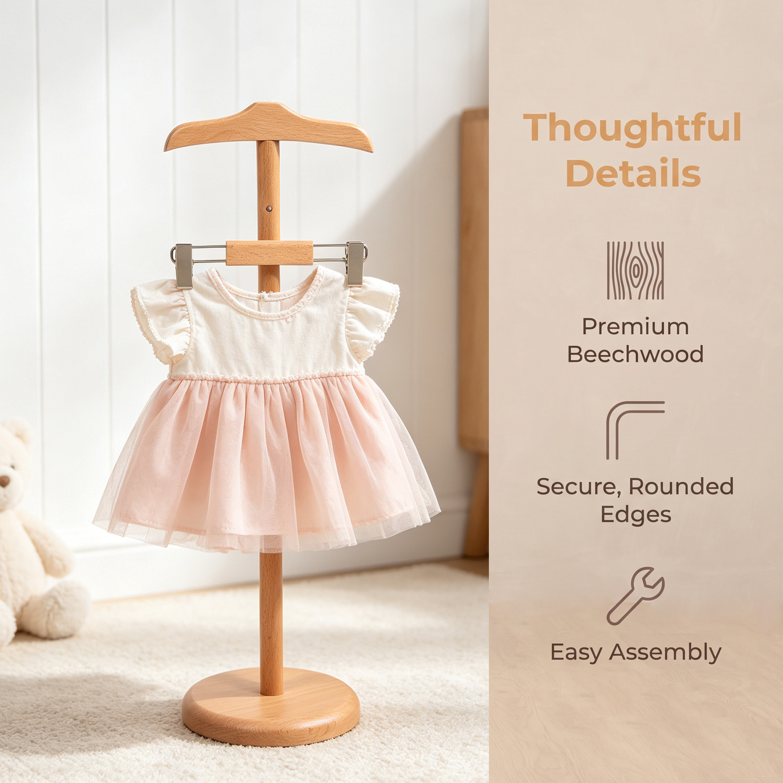 Suporte de Exibição de Roupas  - Baby Clothing avaliação e preço
