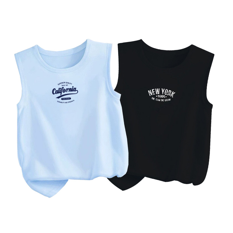 Camisetas sem mangas respiráve - Baby Clothing Logo avaliação e preço