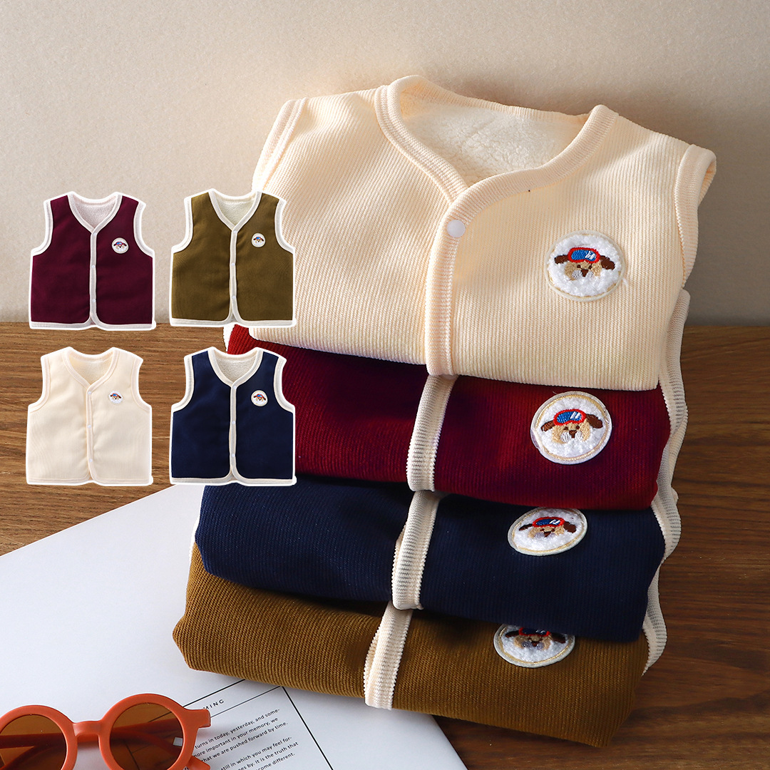 Colete Infantil de Pelúcia Dup - Knit Cardigan Infant avaliação e preço