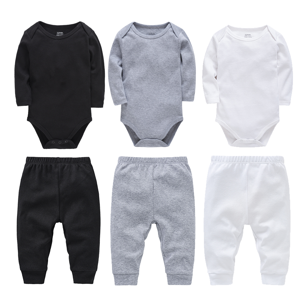 Conjunto de 2 peças 100% algod - Baby Clothing Bundles avaliação e preço