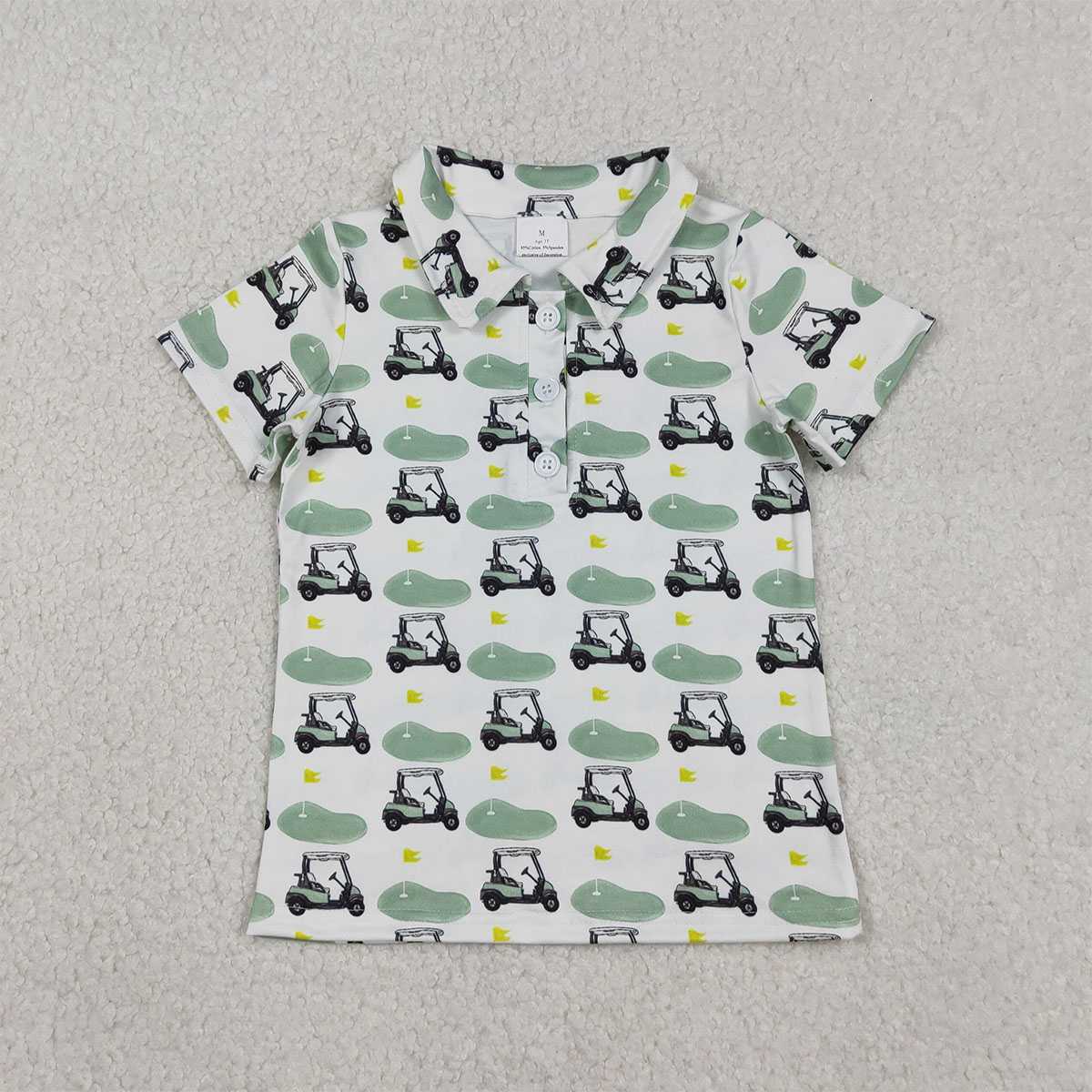Camisas de Golfe de Manga Curt - Knit Cardigan Infant avaliação e preço